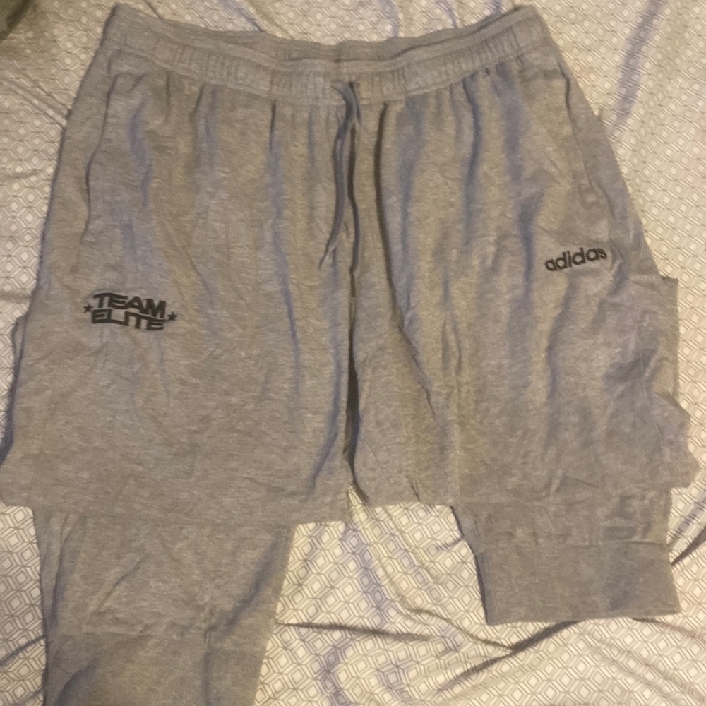 Grey Adidas Jogger Sweats